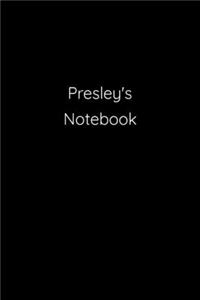 Presley's Notebook