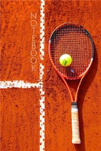 Tennis Racket Notebook
