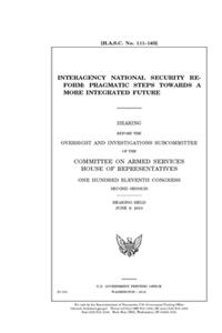 Interagency national security reform