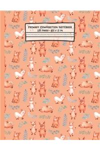 Pigs Primary Composition Notebook