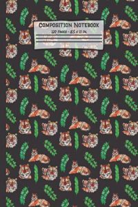 Tigers Composition Notebook