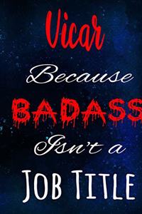 Vicar Because Badass Isn't a Job Title