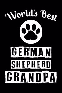 World's Best German Shepherd Grandpa