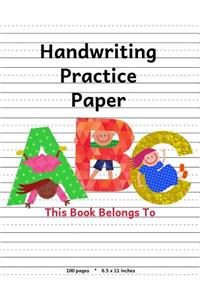 Handwriting Practice Paper