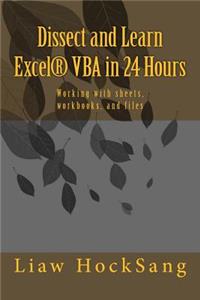 Dissect and Learn Excel(R) VBA in 24 Hours