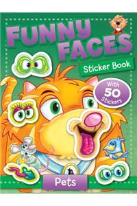 Funny Faces Sticker Book