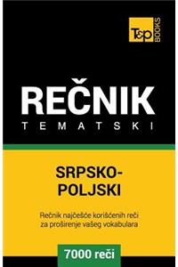 Srpsko-Poljski Tematski Recnik - 7000 Korisnih Reci