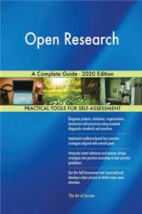 Open Research A Complete Guide - 2020 Edition