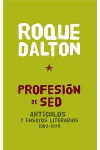 Profesión de sed