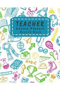 Teacher Lesson Planner Record Book
