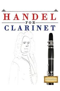 Handel for Clarinet