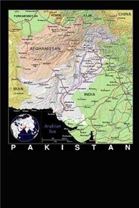 Modern Day Color Map of Pakistan Journal