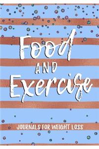 Food And Exercise Journals For Weight Loss