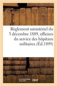 Règlement Ministériel Du 3 Décembre 1889, Constitution Du Cadre Auxiliaire Des Officiers