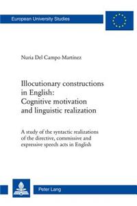 Illocutionary constructions in English