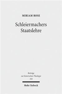 Schleiermachers Staatslehre