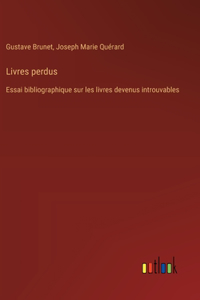 Livres perdus