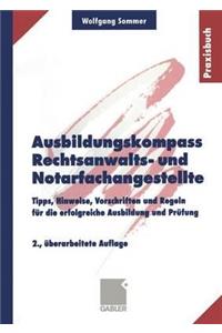 Ausbildungskompass Rechtsanwalts- und Notarfachangestellte