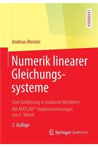 Numerik Linearer Gleichungssysteme