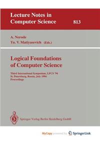 Logical Foundations of Computer Science