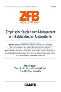 Empirische Studien Zum Management in Mittelständischen Unternehmen