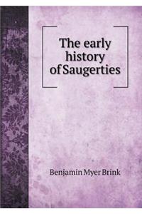 The early history of Saugerties