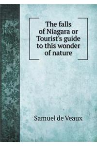 The falls of Niagara or Tourist's guide to this wonder of nature