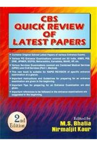 CBS Quick Review of Latest Papers