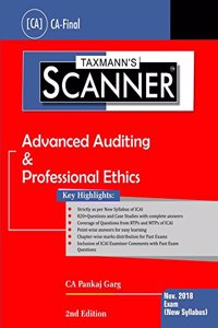 Scanner-Advanced Auditing & Professional Ethics (CA-Final)(November 2018 Exam-New Syllabus)