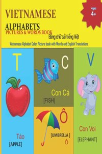 Vietnamese Alphabets Pictures & Words Book