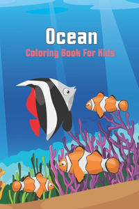 Ocean Coloring Book For Kids