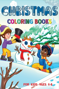 Christmas Coloring Books For Kids Ages 4-8