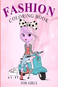 Fashion Coloring Book For Girls