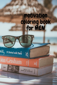 motivation coloring book for MEN