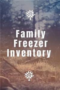 Family Freezer Inventory