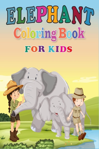 Elephant Coloring Book for Kids