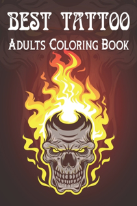 Best Tattoo Adults Coloring Book