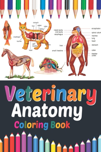 Veterinary Anatomy Coloring Book