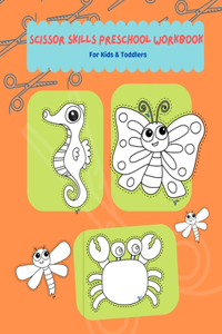 Scissor Skills Preschool Workbook for Kids & Toddlers