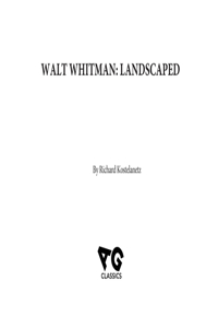 Walt Whitman Landscaped
