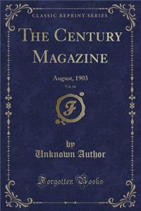The Century Magazine, Vol. 66