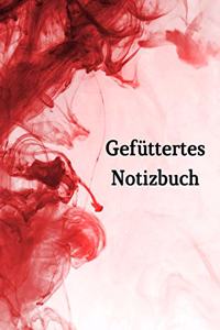 Gefüttertes Notizbuch