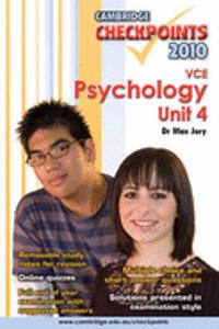 Cambridge Checkpoints VCE Psychology Unit 4 2010