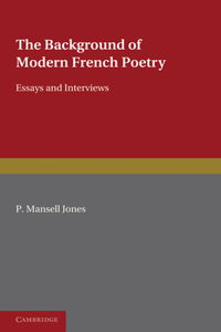 Background of Modern French Poetry