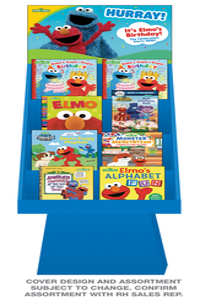 Sesame Street Elmo's Birthday with Friends  36-Copy Multiformat Display Spring 2024