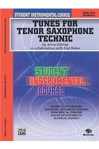 Tunes for Tenor Saxophone Technic, Level II