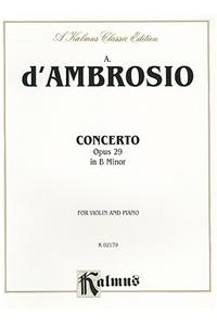 Concerto in B Minor, Op. 29