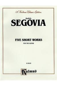 Five Short Works for the Guitar