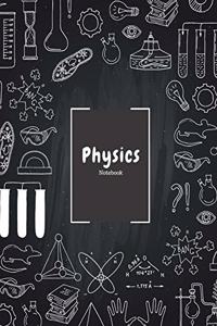 Physics Notebook: Lined Notebook (8.5 x 11 inches)