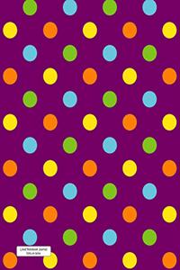 Lined Notebook Journal Dots on Wine